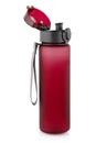 Sports water bottle isolated on white background. Full depth of field Royalty Free Stock Photo