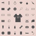 sports wear icon. Detailed set of Minimalistic icons. Premium quality graphic design sign. One of the collection icons for websi Royalty Free Stock Photo