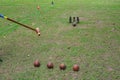 Sports Woodball a way to play a sport like golf