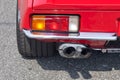 Sportscar exhaust