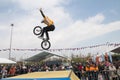 Bicycle acrobatics show