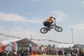 Bicycle acrobatics show