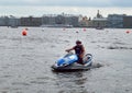 Sportsman on jetski