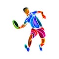 Sportsman throwing flying disc. Ultimate game Royalty Free Stock Photo