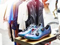 Sportswear and sport shoes for cycling Royalty Free Stock Photo