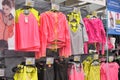 Sportswear store Royalty Free Stock Photo