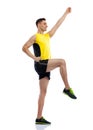 Sporty man doing exercise Royalty Free Stock Photo