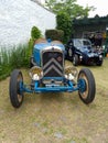 Sporty old Citroen C6 Six circa 1930 bucket racing. Side view. CADEAA 2021 classic cars. .