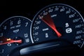 Sporty Speedometer Royalty Free Stock Photo