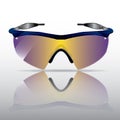 Sporty sunglasses Royalty Free Stock Photo