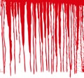 A spot of blood. Stains blood splatter. Vector illustration on isolated background. Royalty Free Stock Photo