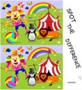 Spot the difference Royalty Free Stock Photo