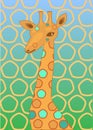 Spot giraffe Royalty Free Stock Photo
