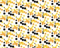 spot point pattern. trendy repeating texture print, background. Vector illustration