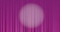 spot on purple curtain