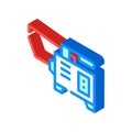 spot welding isometric icon vector illustration Royalty Free Stock Photo