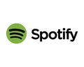 Spotify logo on white paper
