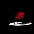 Spotlight Chair Royalty Free Stock Photo