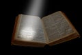 Spotlight on open bible