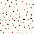 Spots and drops pattern Royalty Free Stock Photo