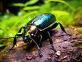 Spotted ground beetle