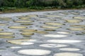 Spotted Lake close view in Okanagan valley