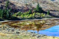 Spotted Lake Okanagan Valley Osoyoos Royalty Free Stock Photo