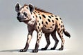 Spotted Laughing Hyena hunter animal hunting dog