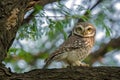 Spotted Owl Royalty Free Stock Photo