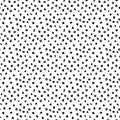 Spotted seamless pattern. Vector hand-drawn background