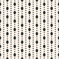 Spotted seamless pattern, simple hipster fashion, repeat dots