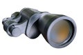 Spotting scope isolate on a white background close-up. Royalty Free Stock Photo