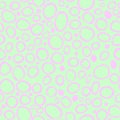 Spotty abstract vector seamless pattern. Random rings, dots, circles, spots, stains, bubbles. Cute print, random texture