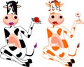 Spotty cows