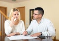 Spouses having financial problems