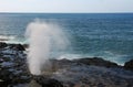 Spouting Horn Blowhole on Kauai Island