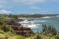 Spouting Horn coast, Kauai, Hawaii Royalty Free Stock Photo