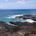 Spouting horn kauai Royalty Free Stock Photo