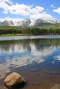 Sprague Lake in Colorado Royalty Free Stock Photo