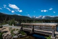 Sprague Lake, Colorado Royalty Free Stock Photo