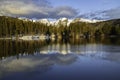 Sprague Lake Morning in Rocky Mountain National Park Royalty Free Stock Photo