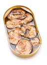 Sprat preserved fish Royalty Free Stock Photo