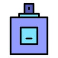 Spray bottle fragrance icon vector flat