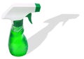 Spray bottle - glass cleaner Royalty Free Stock Photo