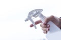 Spray bottle for hand sanitizer