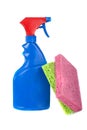 Spray Bottle and Sponges