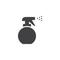 Spray bottle vector icon Royalty Free Stock Photo