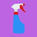 Spray Bottle Vector Icon Illustration cleaning Spray bottle illustration Royalty Free Stock Photo