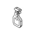 spray for cleaning window isometric icon vector illustration Royalty Free Stock Photo
