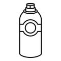 Spray deodorant icon , outline style